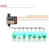 Irrigation Timer, LCD Display, Water Timer, Automatic Irrigation Regulator for