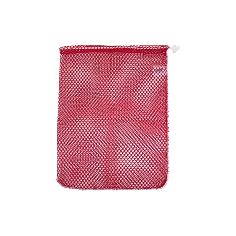Trident Locking Toggle Drawstring Mesh Gear and Game Bags (Red