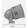 MACHSWON Horn Alarm Siren Outdoor Security Wind Screw Motor Alarm