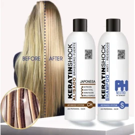 Keratinshock Kit Keratina Brasileña Alaciado Japonés
