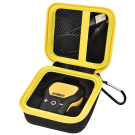 COMECASE Case Compatible with DEWALT Wearable Bluetooth Speaker, Magnetic Clip-On Wireless Portable Mini Speaker Storage Holder Bag (Box Only)