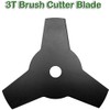 3T Strimmer Blade with 25.4mm Bore Steel