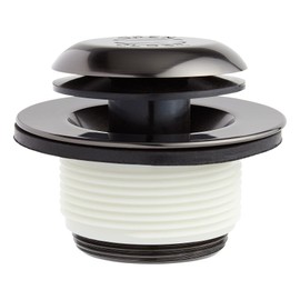 Signature Hardware 446708 Pop-Up Drain with Overflow Cover for Alcove Tub