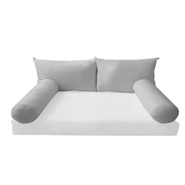 Unbranded Style2 Full Size Bolster & Back Rest Pillow Cushion Fiberfill "INSERT ONLY"