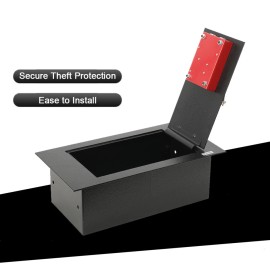 Underground Hidden Floor Safe Home Security Vault Floor Safe Box In-ground Black