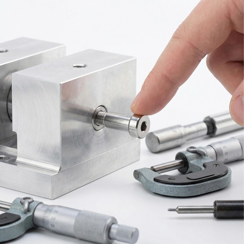 5 Pcs Hex Socket Shoulder Bolt – Metric Stainless Steel