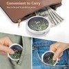 Nipichsha Compact Mirror, Pocket Travel Makeup Mirror, 2-Sided 2X/1X Magnification
