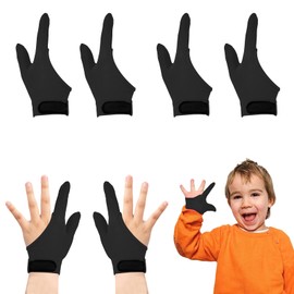 Pack of 4 Thumb Sucking Stop Kids Thumb Sucking Guard Gloves Chew Compression Gloves Children Stop Thumb Sucking and Finger Biting for 5-13 Years (#7)