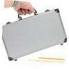 WOONEKY Aluminum Alloy Toolbox for Carrying Tools Accessories Jewelry Capacity