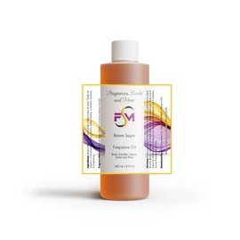 Brown Sugar Fragrance Oil - 8 Fl Oz Plastic Bottle (240ml)