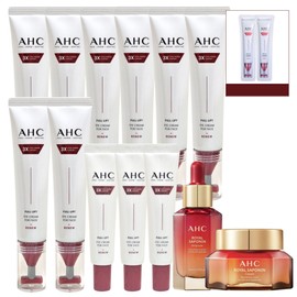 H.C. AHC Eye Cream Season 14 Full Lift 8 pieces 40ml + 3 pieces 12ml + 2 types of royal saponin + 2 trial powders / AHC 아이크림 시즌14 풀리프트 40ml 8개+12ml 3개+로얄사포닌 2종+체험분2매