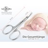 Baby Scissors Children's Nail Scissors Curved with Rounded Ends for