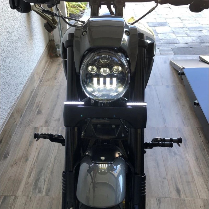 Custom Dynamics Amber/White LED Fork Wrap Around Run & Turn