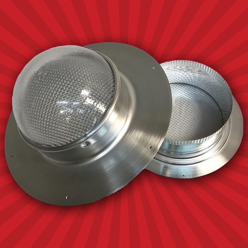 Solar LightBlaster for Shingled Sheds (Solar Tube Skylight for shed