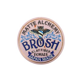 BROSH CLAY FIBER POMADE 1.4 oz (40 g) Unglazed Medium Hold