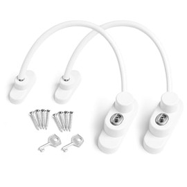 ZAVIA Pack of 2 Cabin Hooks and Eye Latchs | 150mm Black Powder Coated Gate Hooks for External & Internal Doors | Fixings Included