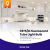 lumenivo FL8D Replacement Bulb 8 Watt 12 Inches Fluorescent Tube