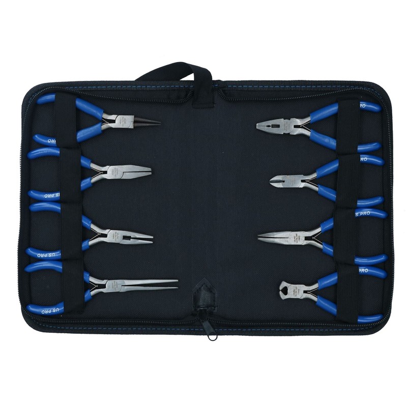 Mini Plier Set Craft Jewellery Making Cutters Long Nose Circlips