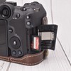 Rieibi EOS R7 Case - Quality PU Leather Half Case