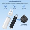 GLACIER FRESH EDR1RXD1 Refrigerator Water Filter Compatible with W10295370A, EDR1RXD1,