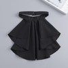 hokojix Detachable Ruffled Jabot Collar Multilayered Lace Collar for Victorian