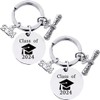 Senidea Graduation 2024 Gift, Graduation 2024 Keyring with 2024 Pendant