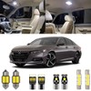 Xpismii 6 Piece 6000K White Accord Interior LED Light Kit