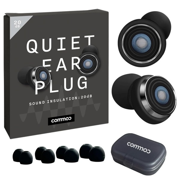 commoc QUIET EARPLUG Quiet Earplugs, Sleeping High Performance, For Kids,