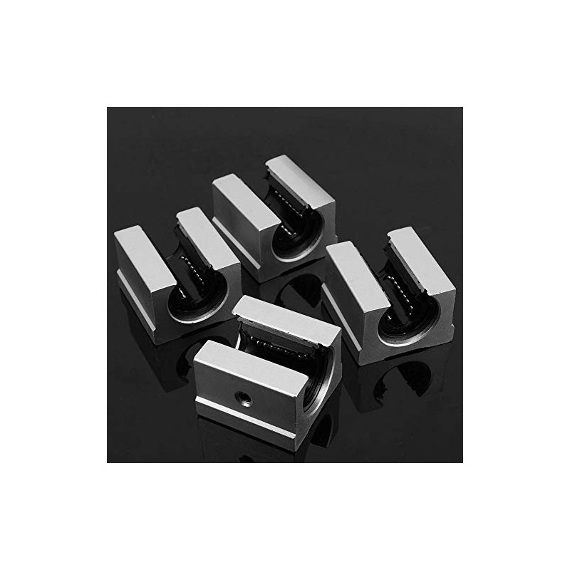 SBR16UU Bearing Block, 4 Pieces, 16 mm Linear Ball Bearings,