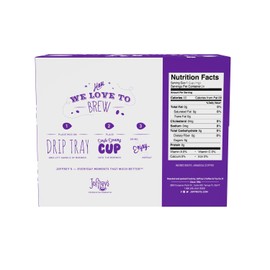 Joffrey's Coffee - Winter Wonderland, Flavored Coffee, Artisan Medium Roast, White Chocolate, Coconut, Caramel, & Almond Flavor, No Sugar, Keurig 2.0 Compatible (Single Serve Cup, 24 Count)