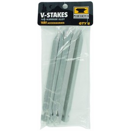 Mountainsmith Tent Stakes (8 Pack), Tent Stakes - Charcoal Grey