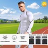SPVISE 3 Pack Turtle Neck Compression Shirts for Men Long