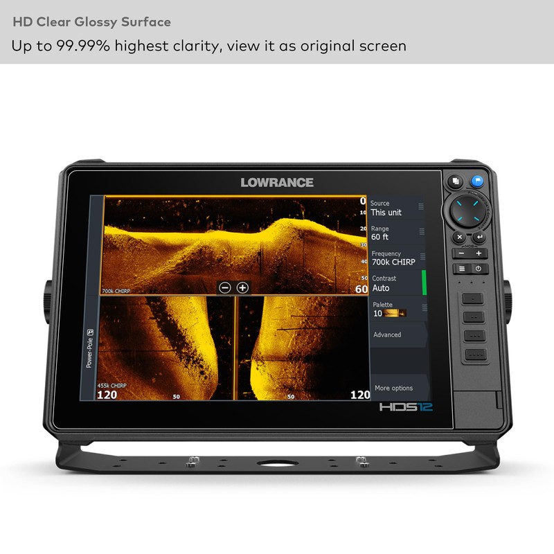 INNOSURE Premium Tempered Glass Screen Protector for Lowrance HDS PRO