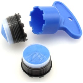 M24 Faucet Aerator Wrench and 24mm Faucet Filter Restrictor 1pcs Cache Faucet Aerator Key and 4pcs Tap Aerators[FDXGYH]