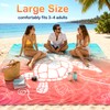 Beach Blanket Waterproof Sandproof 8 X 7 Ft Beach Mat