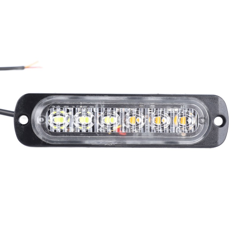 4pcs Side Marker Light Aluminum 12V to 24V 18 Lighting