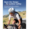 Voistek Bone Conduction Headphones Wireless Bluetooth, Open Ear Adjustable Bone