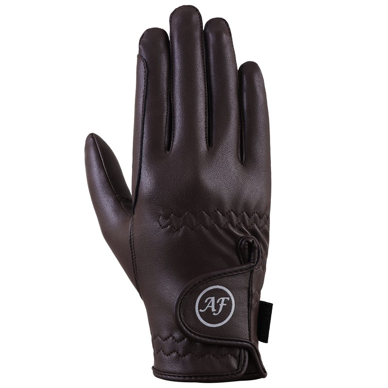 AF EQUESTRIAN Ladies Horse Riding Gloves Equestrian Sereno Synthetic Leather
