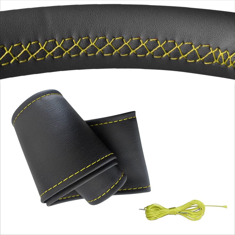 Generisch Steering Wheel Cover PU Leather Car Steering Wheel Cover