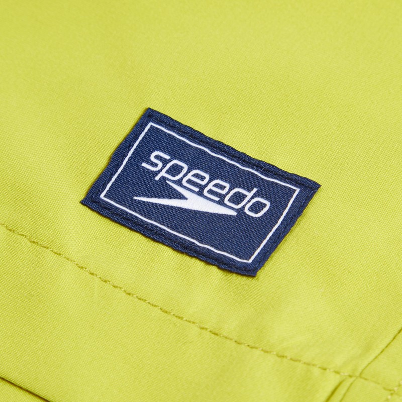 Speedo Boys' Standard Swim Trunk Mid Length Redondo Solid, Bitter