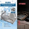 Godboat Dish Drying Rack -304 Stainless Steel Dish Rack for
