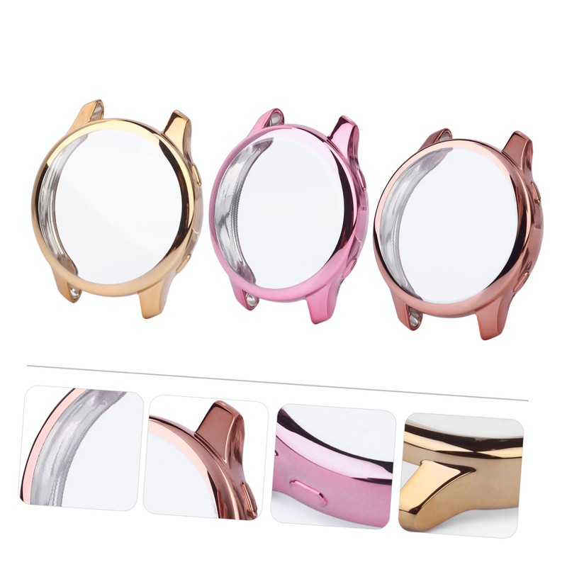 Gatuida 3pcs TPU Watch Shell Protective Case Compatible Venu Lightweight
