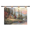 Manual Thomas Kinkade 26 X 36-Inch Wall Hanging, A Peaceful