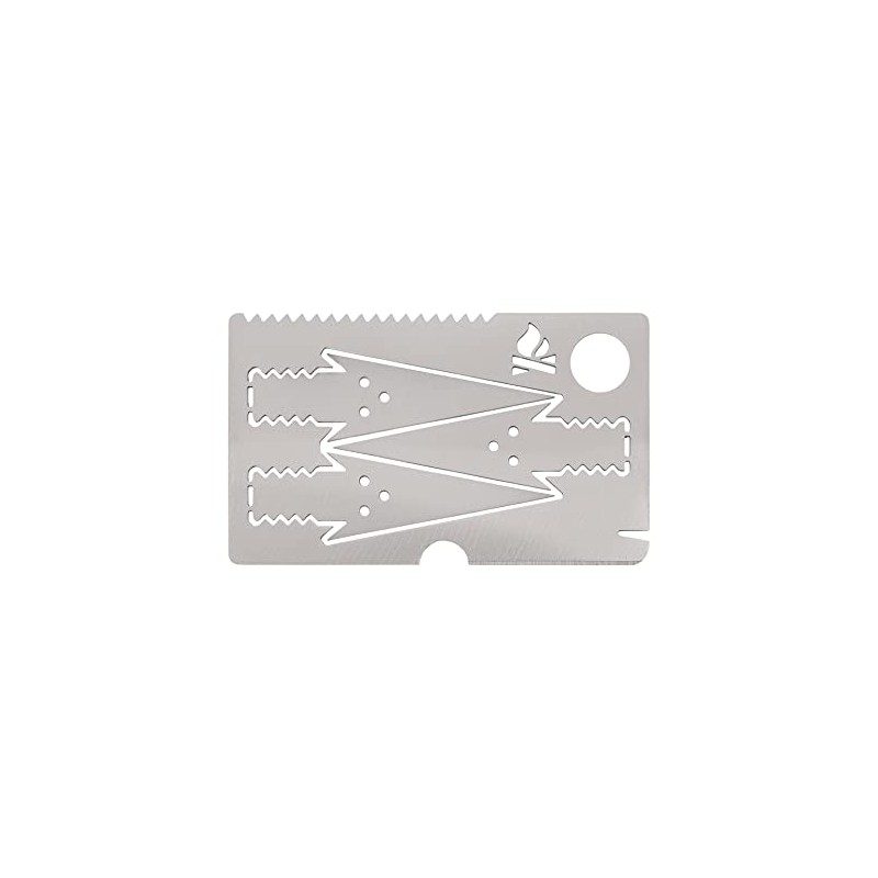 BE Survival Arrow Card, Compact Outdoor Tool, Versatile & Robust,