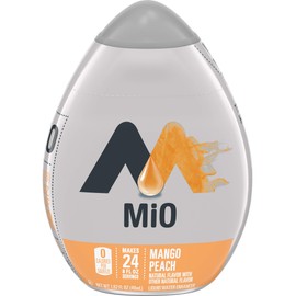 Mio Liquid Water Enhancer, Mango Peach - Caffeine Free, Made with Natural Flavors - 1.62 FL OZ (Pack of 4)