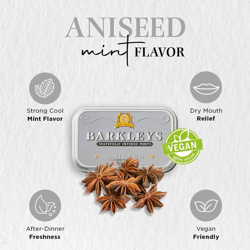 Barkleys Aniseed (6 x 50g)