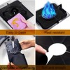 10 Pack Stove Burner Covers Double Thickness Reusable Non-Stick Heat-Resistant