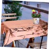Mikinona 2pcs Rose Gold Tablecloth Wedding Party Tablecloth Party Table