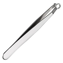 Universal Nose Hair Trimming Tweezers， Premium Stainless Nasal Trimming Tweezers,Nasal Clippers, Eyebrow trimmer,for Noses, Sideburns, Brow,