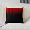 Pack of 2 Geometric Abstract Ombre Decorative Throw Pillow Covers,